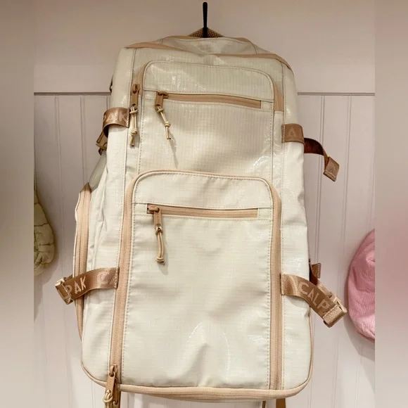 Calpak Terra White Sands 26L Laptop Duffle Backpack - Picture 5 of 6